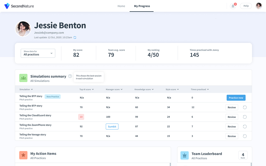 screenshot of Second Nature